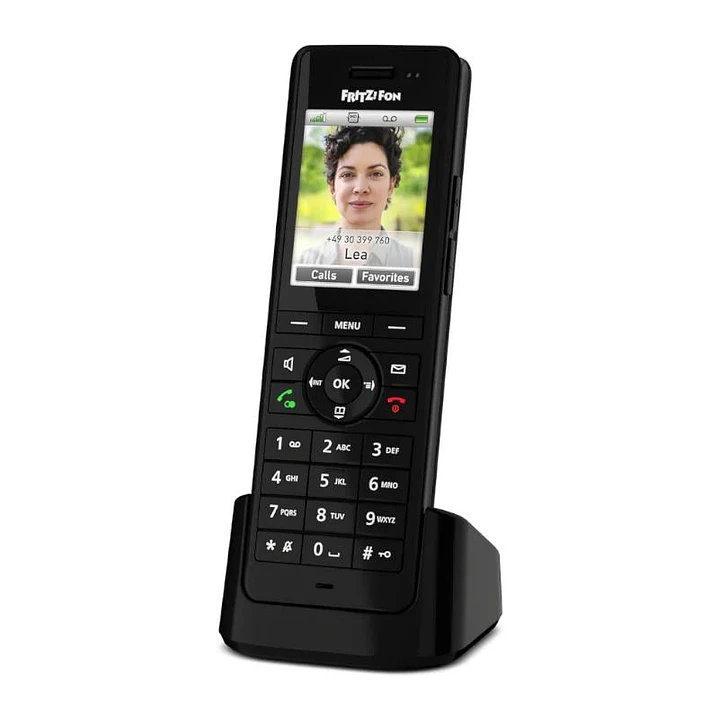 FRITZ! Fon X6 Teléfono inalamb.DECT Negro 2