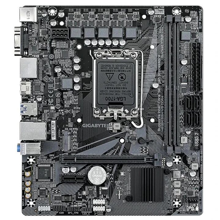 Gigabyte Placa Base H610M S2H V3 DDR4  mATX 1700 2