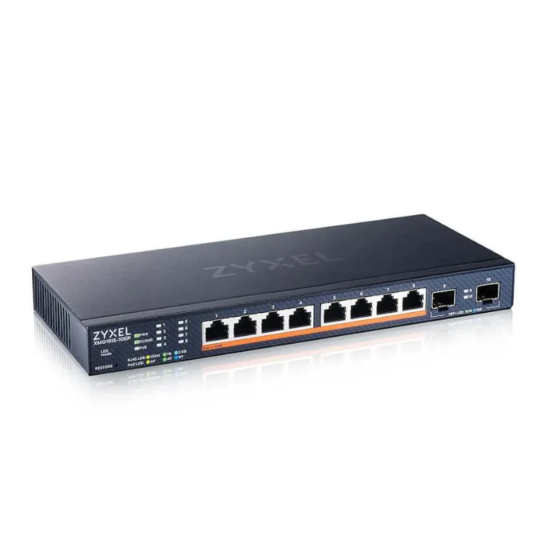 Zyxel XMG1915-10EP Switch PoE 8x2.5GbE 2xSFP+ 2