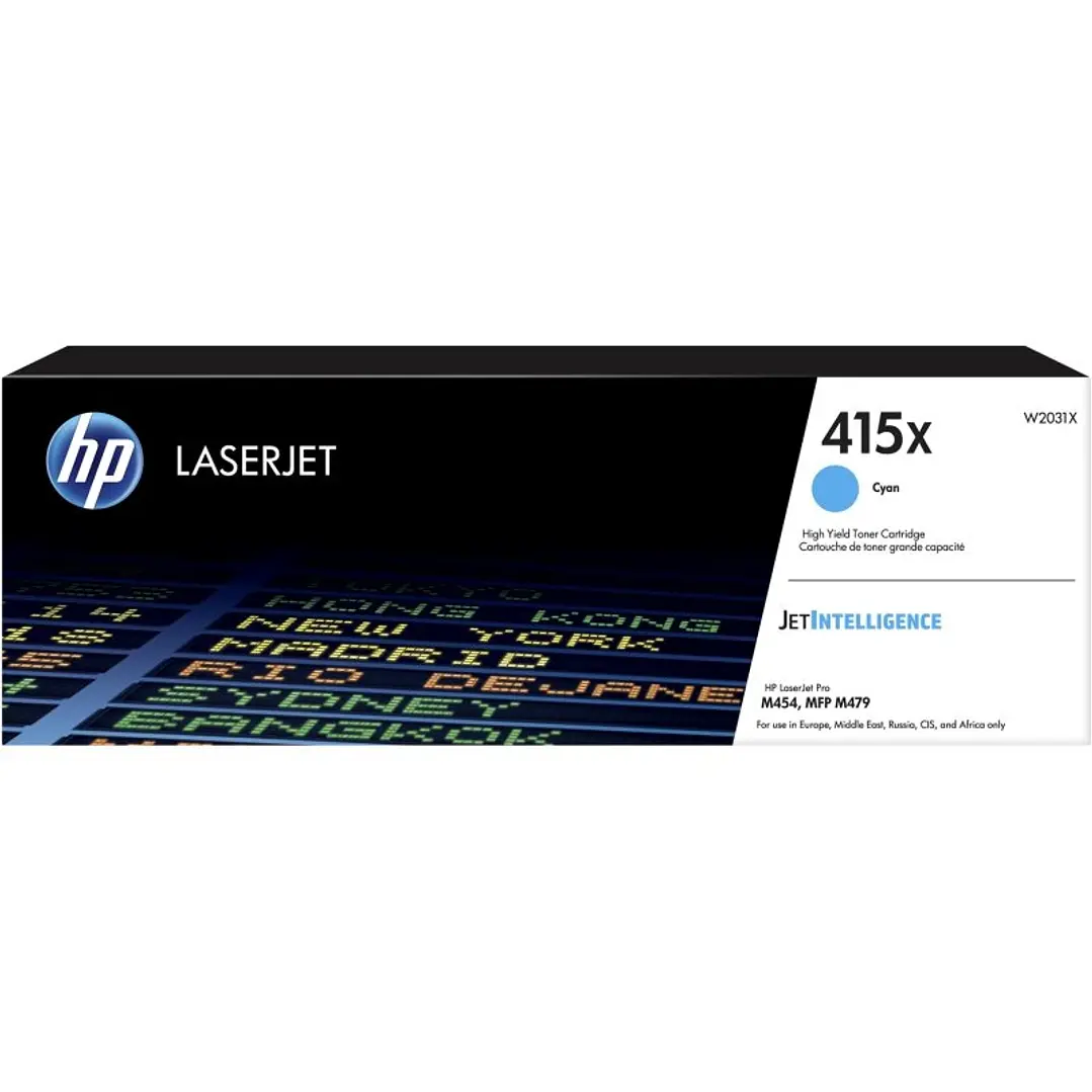 HP Tóner 415X Cyan 1