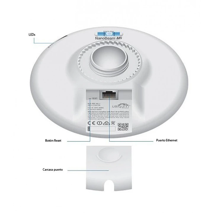 Ubiquiti NanoBeam M NBE-M5-16 5GHz 16dBi 2