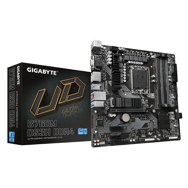 Gigabyte Placa Base B760M DS3H DDR4  mATX LGA1700 1