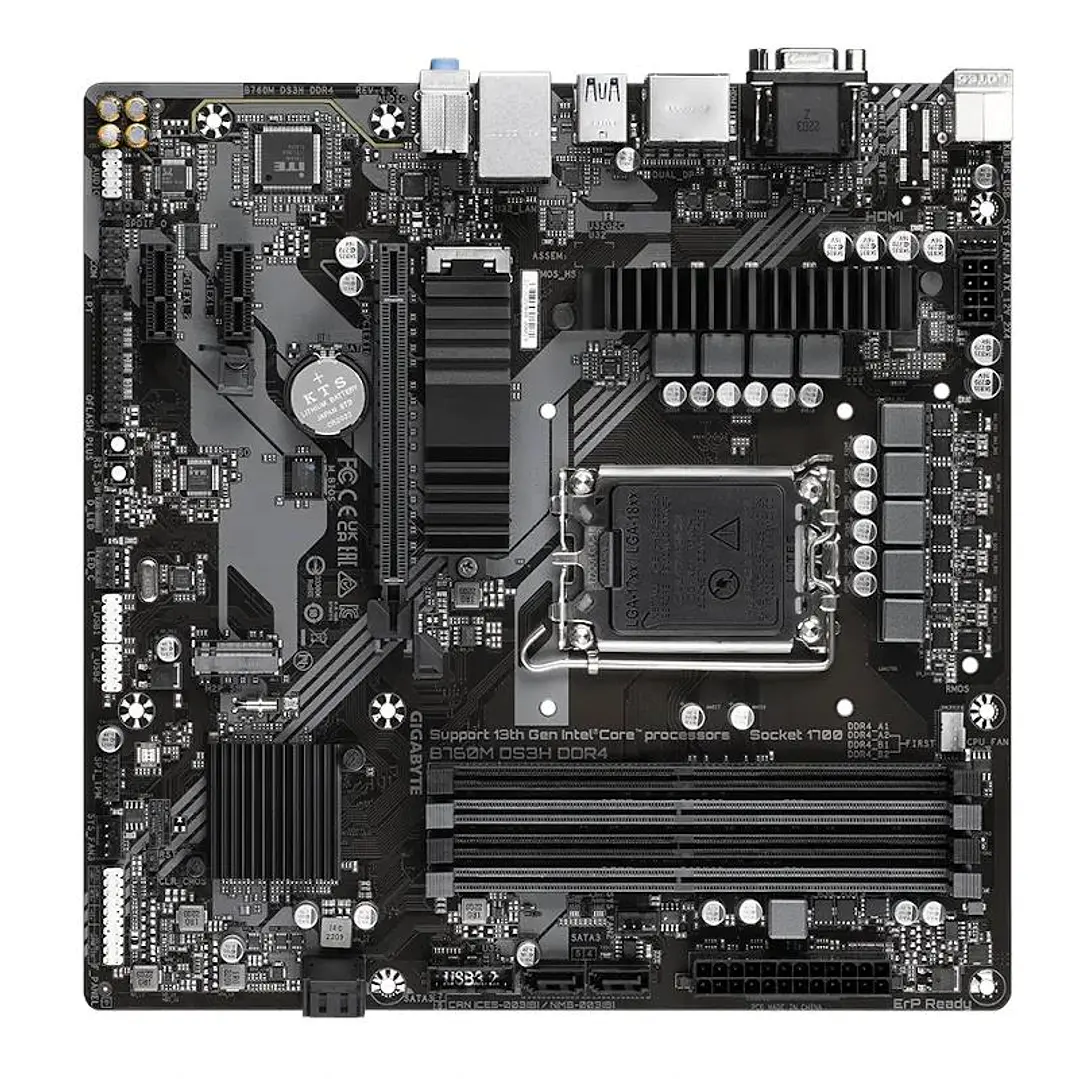 Gigabyte Placa Base B760M DS3H DDR4  mATX LGA1700 2
