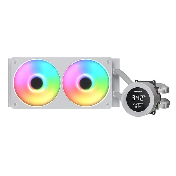 Cougar Ref. Liquid.Poseidon Vistek ARGB 240 White 1