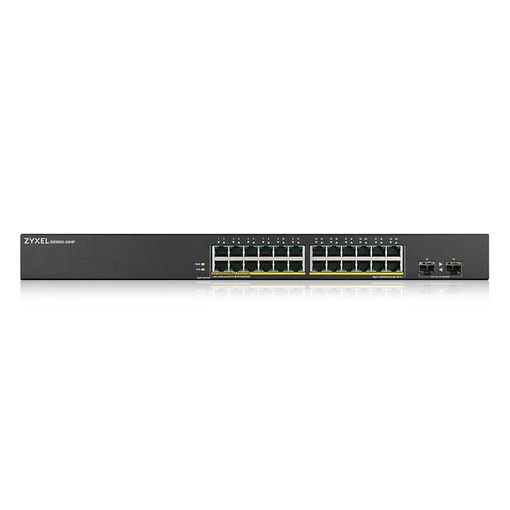 ZyXEL GS1900-24HPv2 Switch L2 24xGbE PoE Rackmount 1