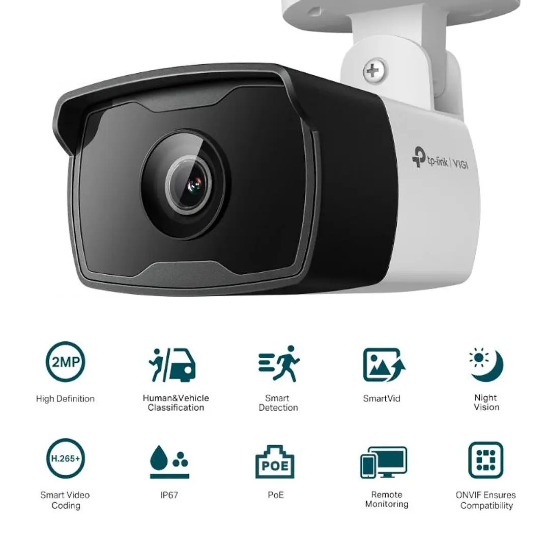 VIGI Cámara IP Bullet C320I 2MP Plástico IR 6mm 2