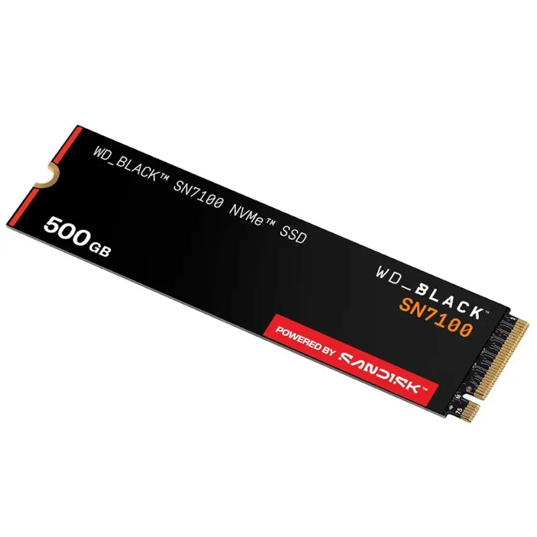WD Black SN7100 SSD 500GB PCIe Gen4x4 6800MB-s 1