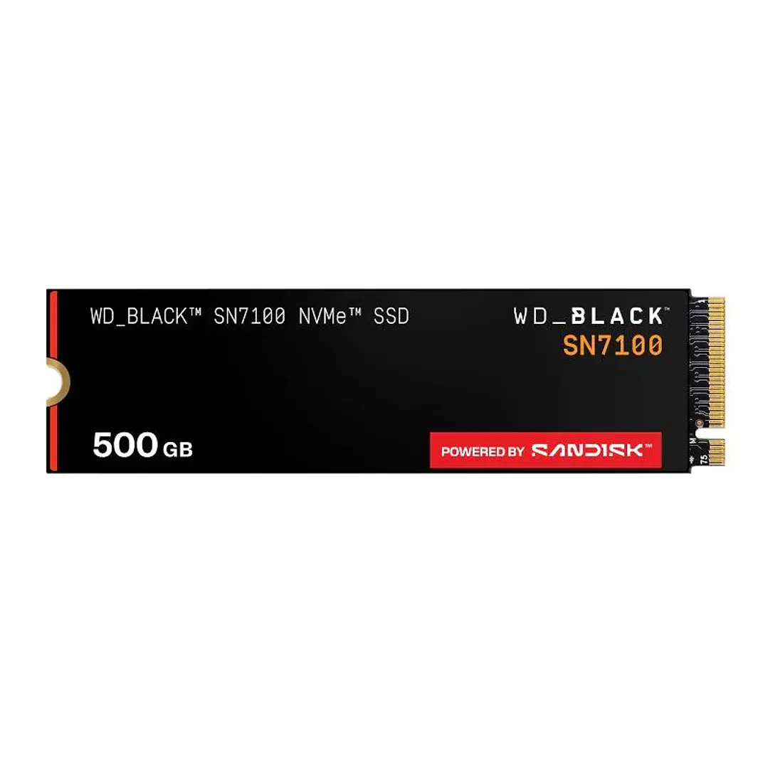 WD Black SN7100 SSD 500GB PCIe Gen4x4 6800MB-s 2