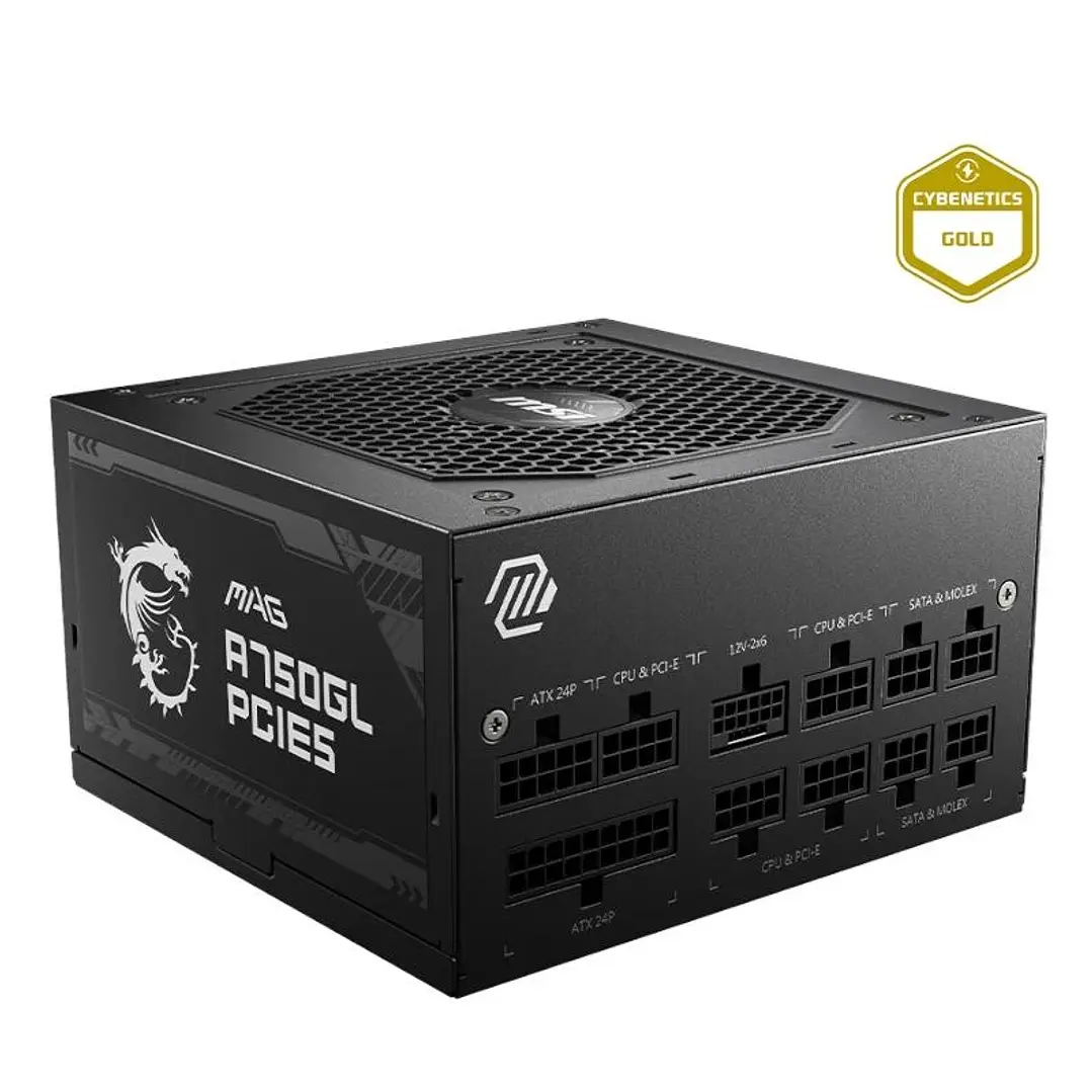 MSI Fuente Alimentación MAG A750GL PCIE5 II 750ATX 1