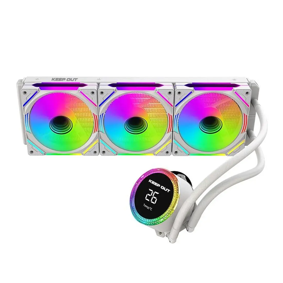 Keep out Refrig. Liquida XWC-360 PRO Display White 1