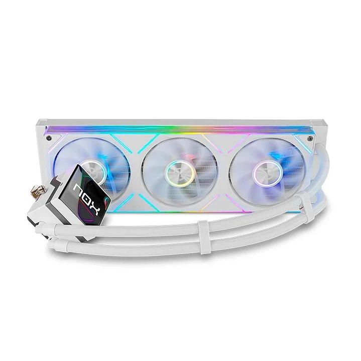 Nox Vent. HUMMER M-360 LCD Kit RL Mag ARGB Blanco 1