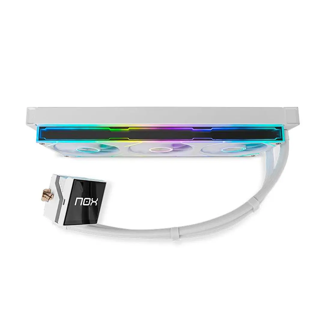 Nox Vent. HUMMER M-360 LCD Kit RL Mag ARGB Blanco 2