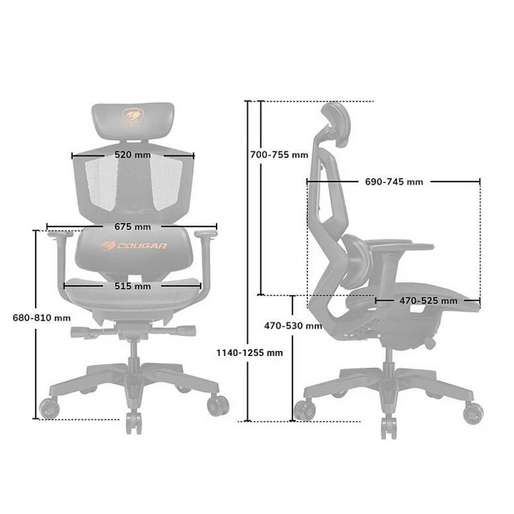 Cougar Silla Gaming Argo One Black 4