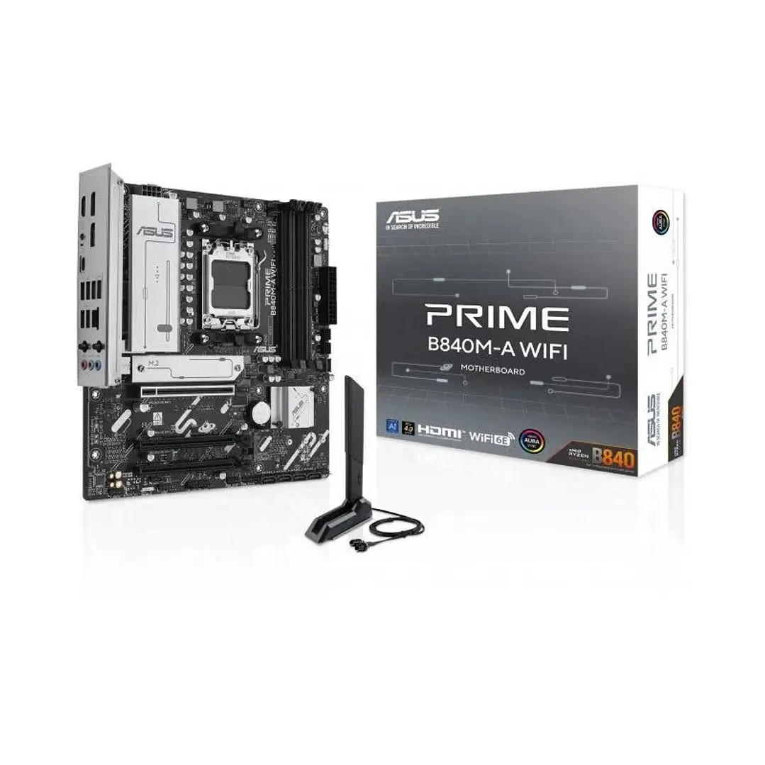 ASUS PLACA BASE PRIME B840M-A WIFI mATX AM5 4