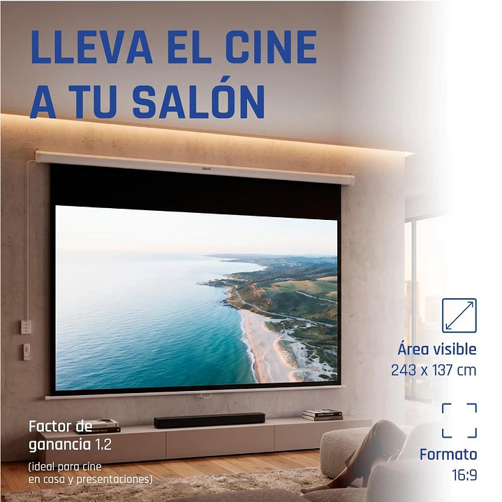 iggual Pantalla eléctrica 16:9 110
