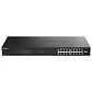 D-Link DGS-1018P/E Switch 16xGbE PoE+ 2xSFP - vignette 1