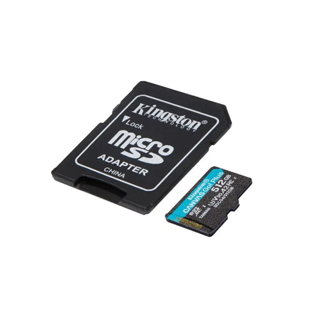 Kingston microSD Canvas Go! Plus 4 512GB 200 MB-s 3