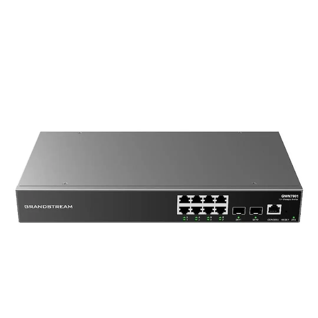 Grandstream GWN7801P Switch 8xGbE PoE 2xSFP 120W 1