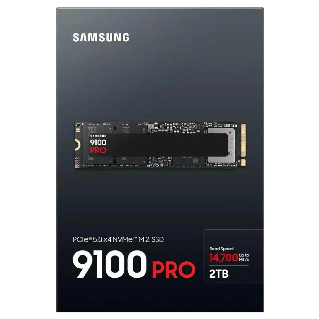 Samsung 9100 PRO SSD 2TB PCIe 5.0 14700 MB-s 4