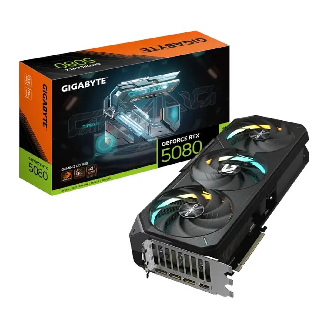 Gigabyte VGA NVIDIA RTX 5080 GAMING OC 16GB DDR7 3