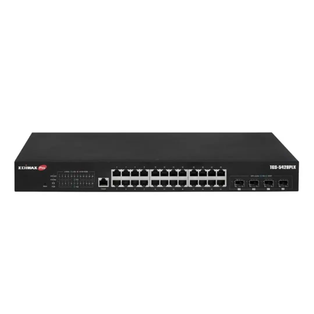 Edimax TGS-5428PLX Switch Vigilancia 24x2.5G mG Po 1