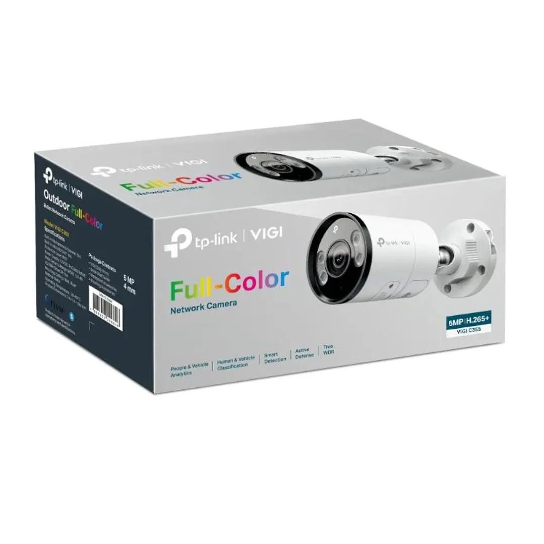 VIGI Cámara IP Bullet C355 5MP Metal Full-Color 6m 4