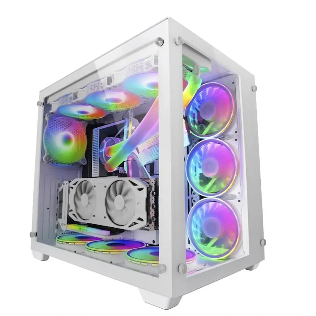 MARS GAMING Torre E-atx MCV3 PREMIUM XXL WHITE 1
