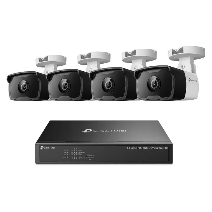 VIGI KIT Camaras Bullet NK8P IPC+08 Channel PoE 1