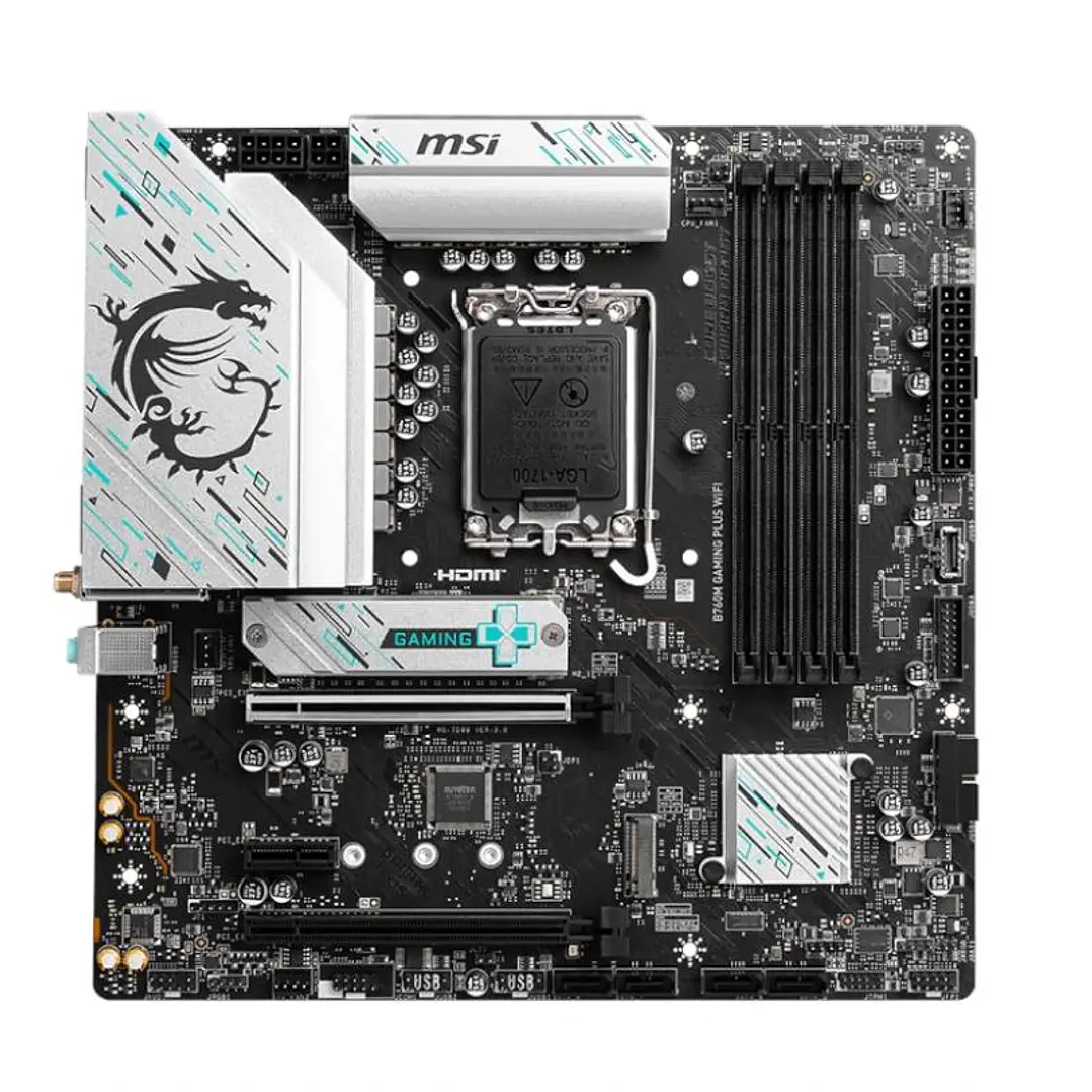 MSI Placa Base B760M Gaming Plus Wifi DDR5 LGA1700 4