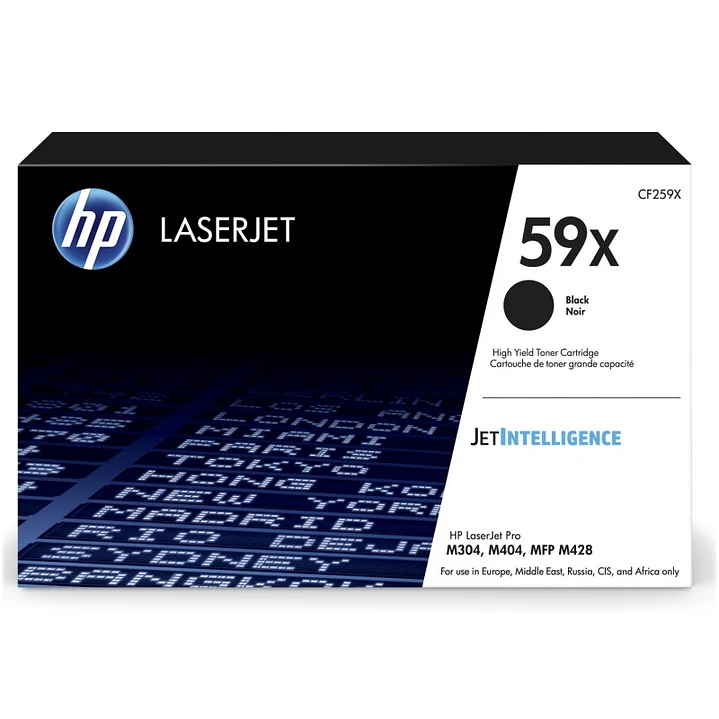 HP Tóner 59X Negro 1