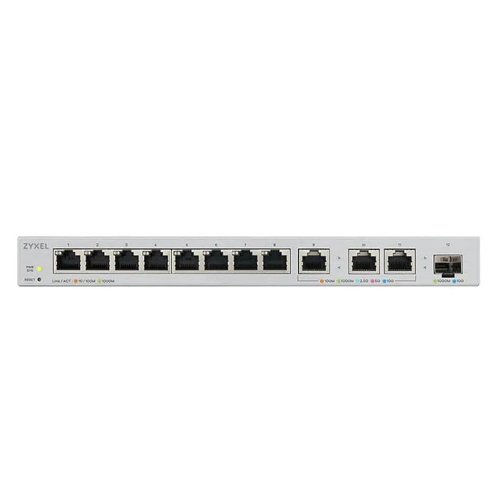 Zyxel XGS1250-12 Switch 8xGb 3xmGig 1/2.5/5/10G 1x 2