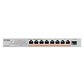 Zyxel XMG-108 Switch 5x2,5G 1 SFP+ PoE++ Desktop - Thumbnail 2
