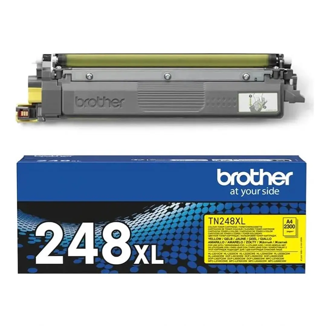 Brother Tóner TN248XLY Amarillo 1