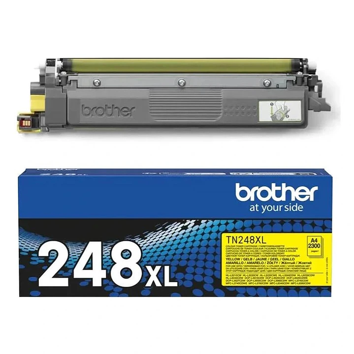 Brother Tóner TN248XLY Amarillo 1