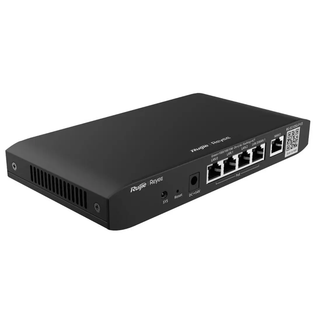 Reyee Cloud Router 5xGbE (4 POE+) 54W 2xWAN 1