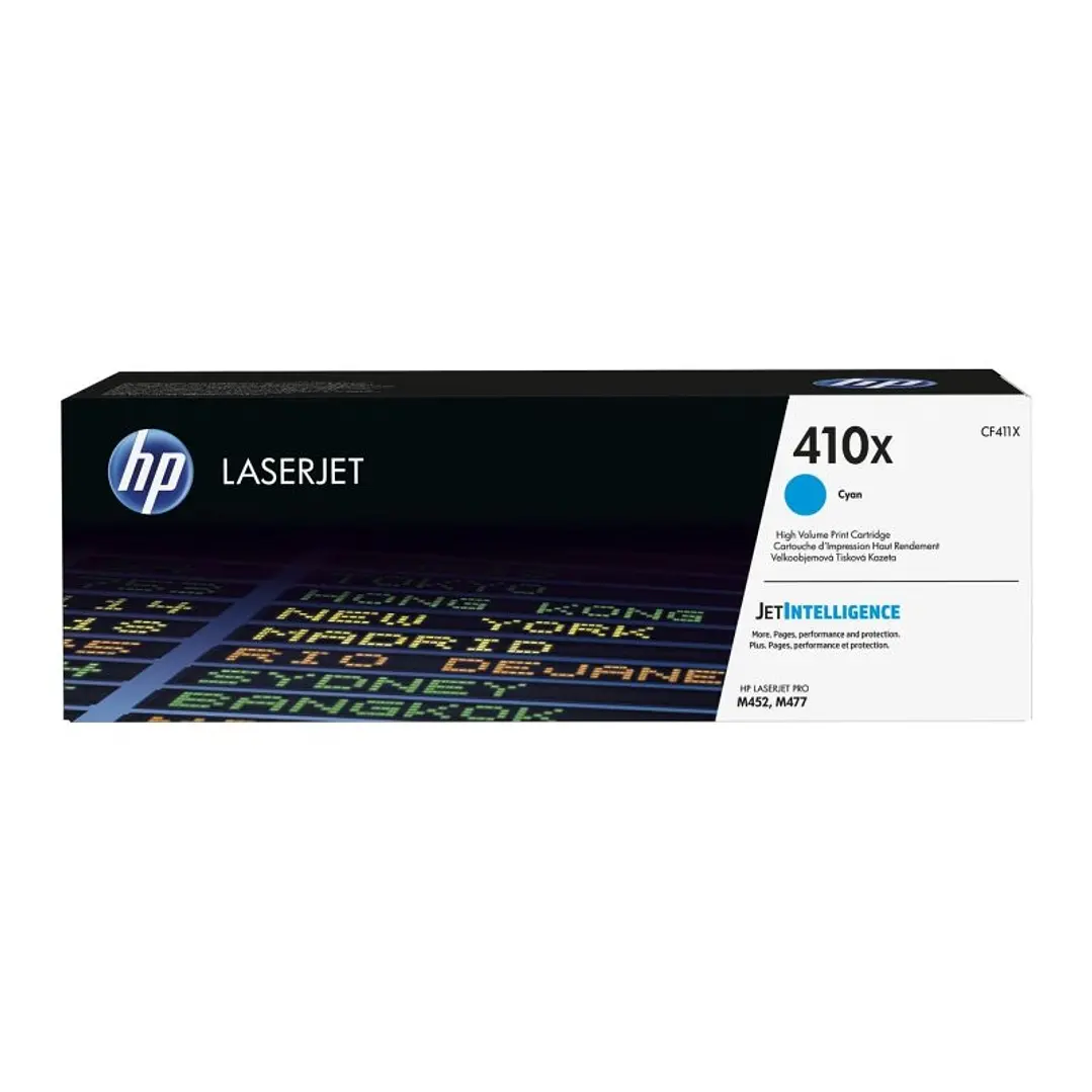 HP Tóner 411X Cyan 1