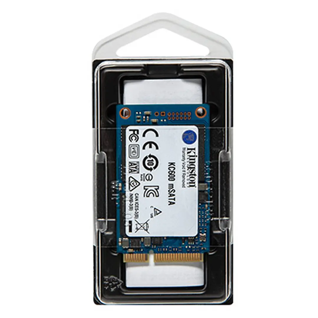 Kingston SKC600MS/1024G SSD 1024GB TLC 3D mSATA 3