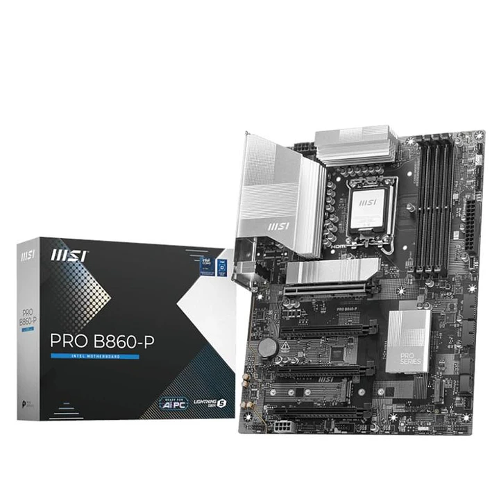 MSI Placa Base PRO B860-P ATX DDR5 1851 4
