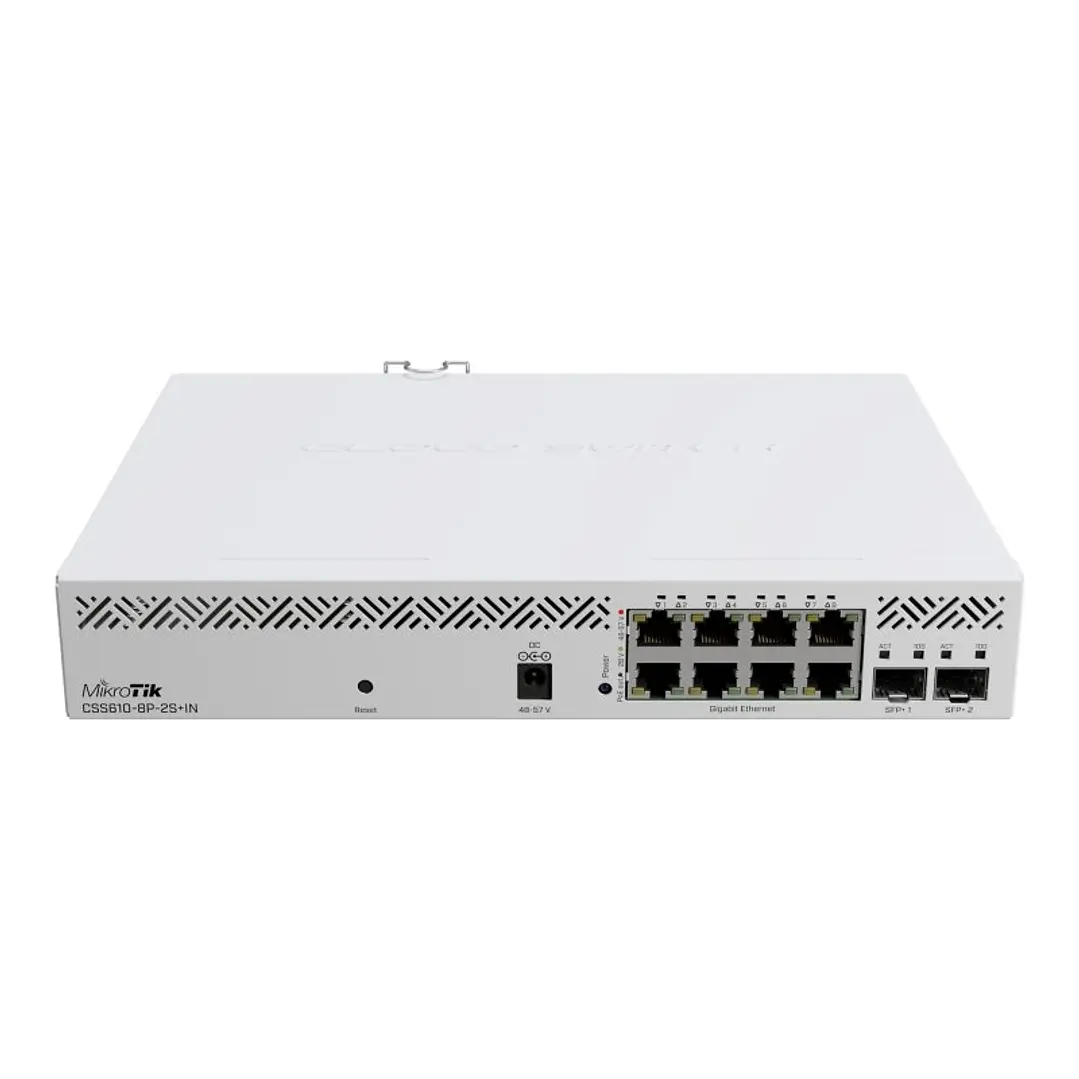 Mikrotik CSS610-8P-2S+IN 8xGbE PoE 2x10Gb SFP+ 1