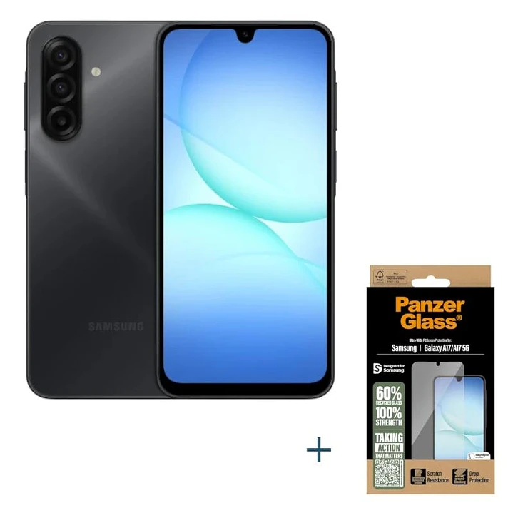 Samsung Galaxy A17 5G 256G 8GB Negro+Prot Panzer 1