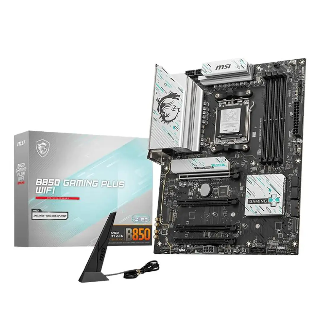 MSI Placa Base B850 GAMING PLUS WIFI DDR5 ATX AM5 3