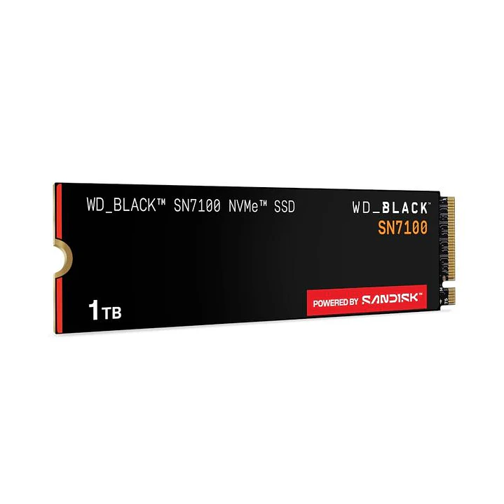 WD Black SN7100 SSD 1TB PCIe Gen4x4 7250MB-s 3