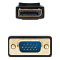 Nanocable Cable Conversor DP a VGA negro, 2 M - Thumbnail 3