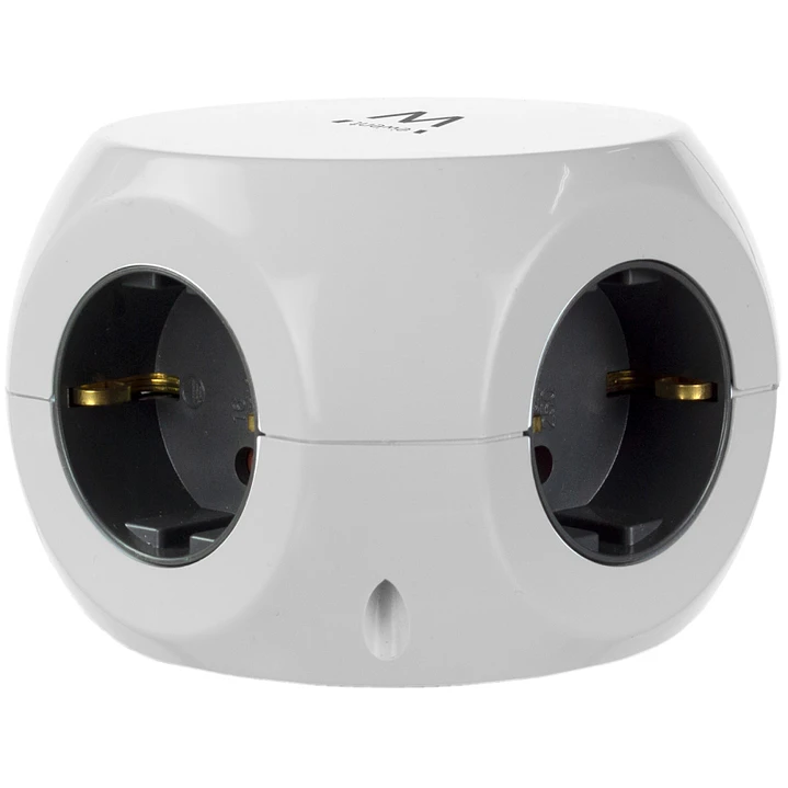 Ewent EW3939 REGLETA CUBO 3 TOMAS/3 USB BLANCO 3