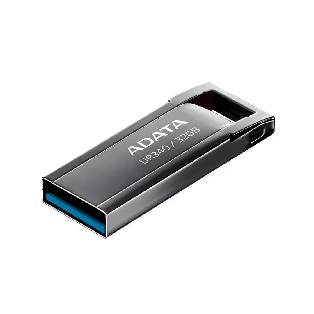 ADATA Lapiz USB UR340 32GB USB 3.2 Metal Black 3