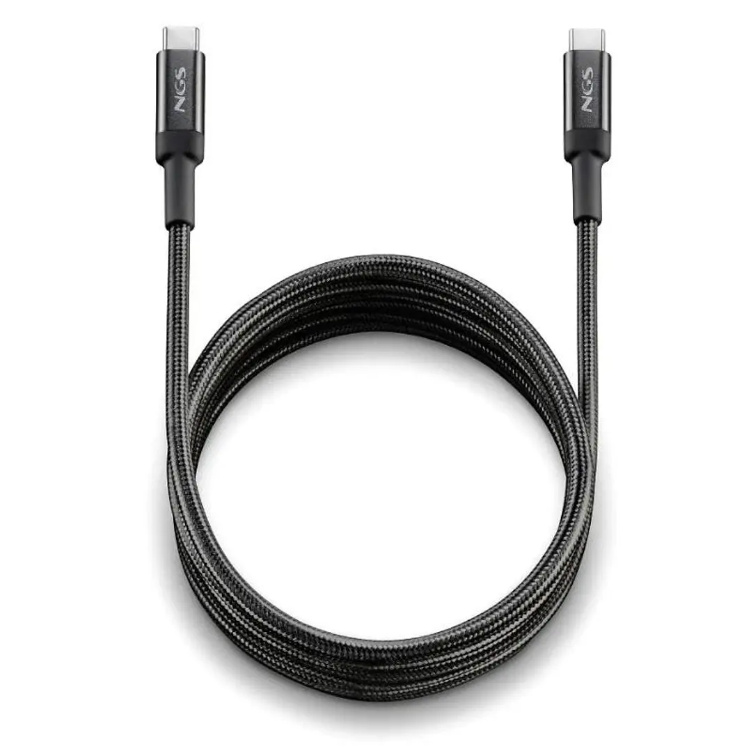 NGS Cable carga rapida USB C A USB C 100w 3M 1
