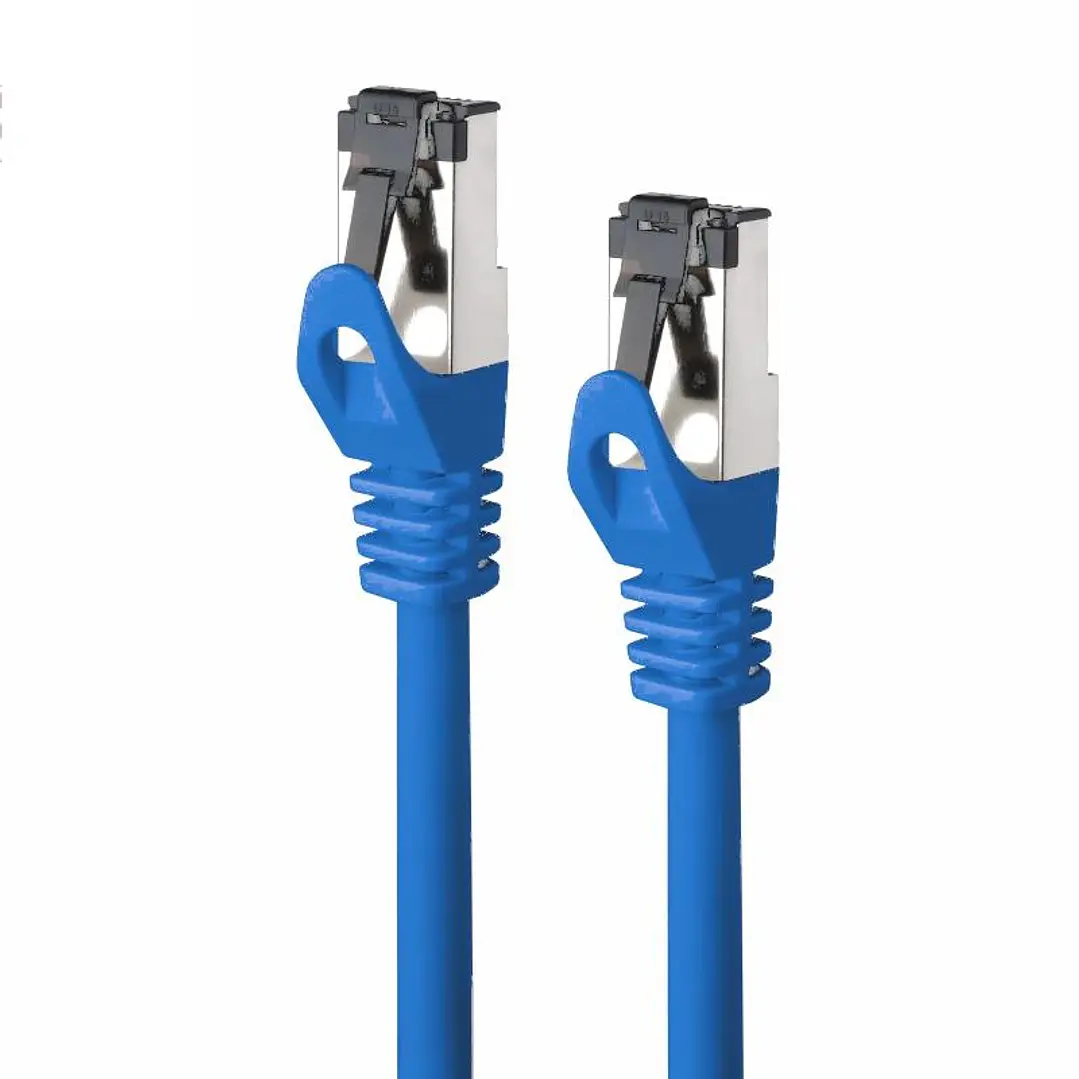 Nanocable Cable red Cat. 8.1 2GHZ SSTP Azul 1m 2