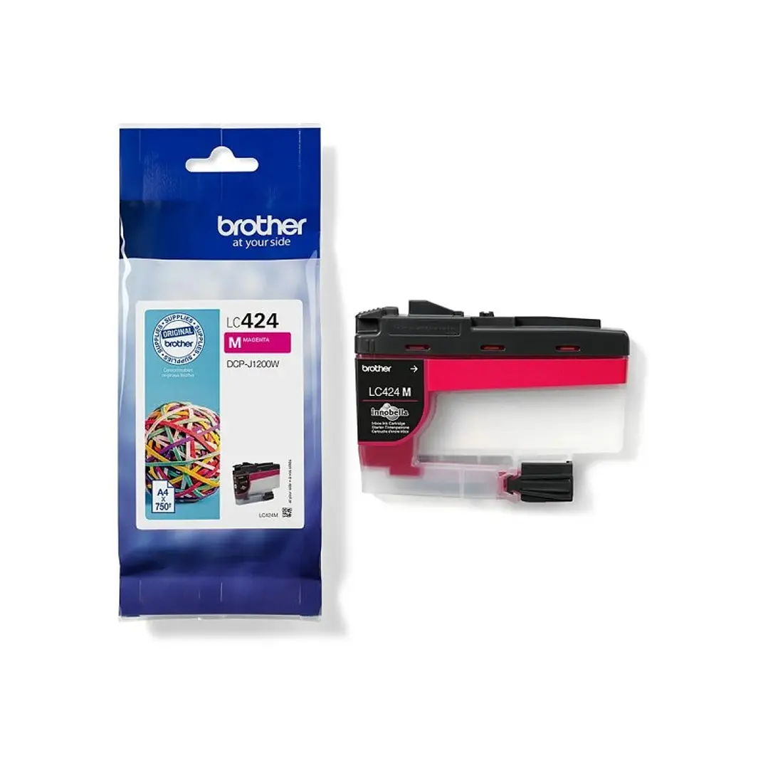 Brother Cartucho LC424M Magenta 1