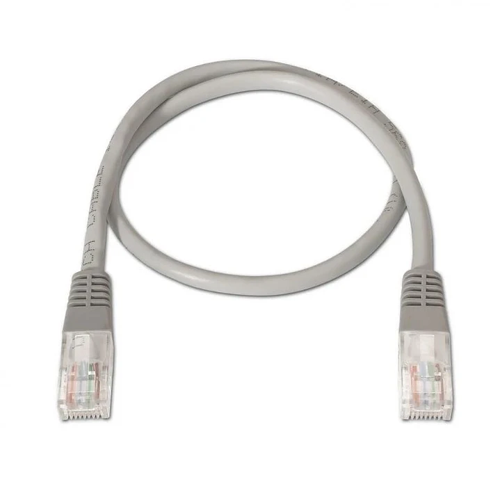 Aisens Latiguillo RJ45 CAT.6 UTP 2.0m Gris Cobre 2