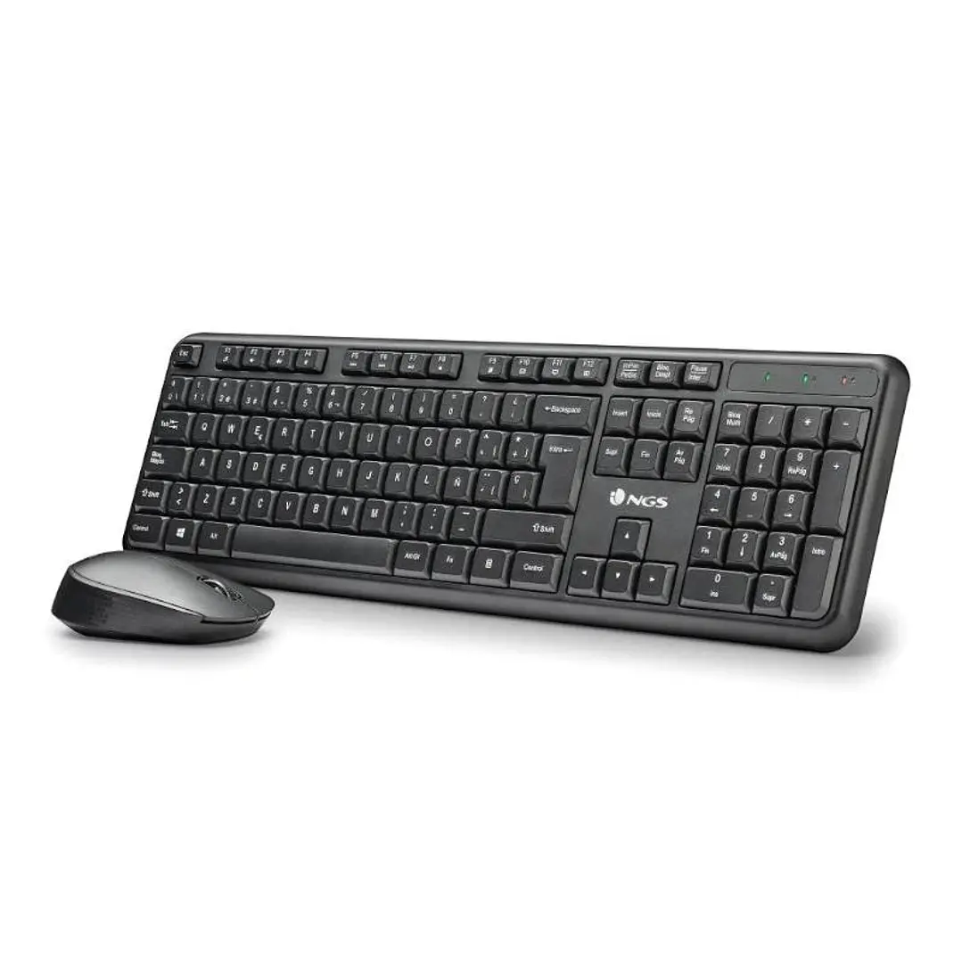 NGS Kit teclado+raton Harmony Inalámbrico 12 Tecla 1